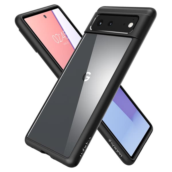 Spigen Google Pixel 6 Kuori Ultra Hybrid Matte Black
