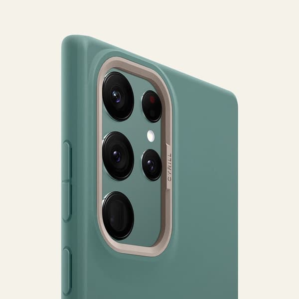 Cyrill Samsung Galaxy S22 Ultra Kuori Color Brick Kale