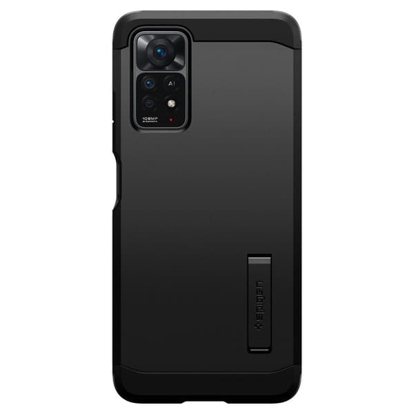 Spigen Xiaomi Redmi Note 11 Pro Kuori Tough Armor Musta