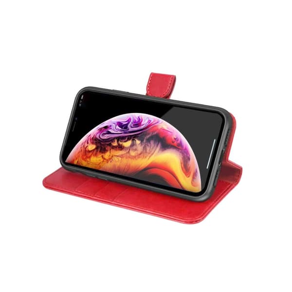 iPhone XR Plånboksfodral Magnet - Röd