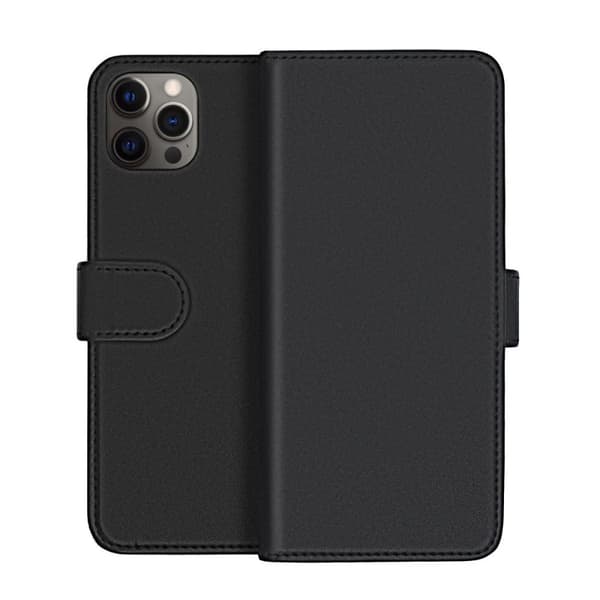 iPhone 13 Pro Max Plånboksfodral Magnet Rvelon - Svart