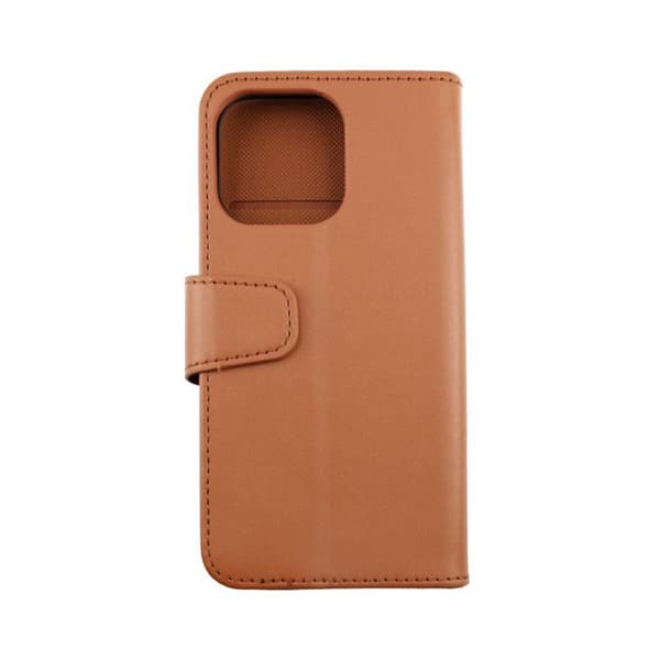 iPhone 13 Pro Max Plånboksfodral Extra Kortfack Rvelon - Guldbrun