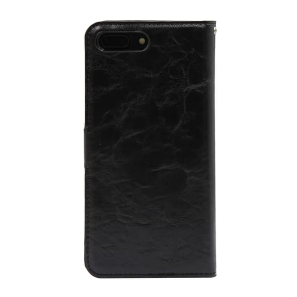 iPhone 7/8 Plus Lompakkokotelo Irrotettavalla Kuorella - Musta