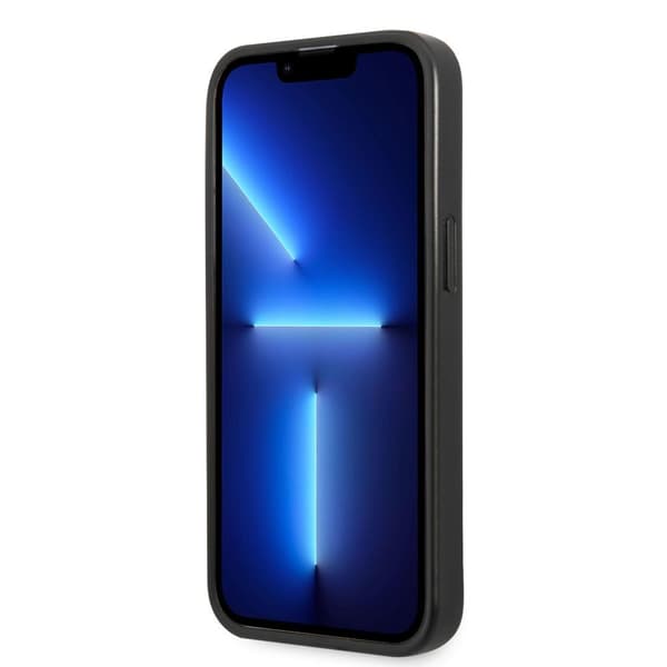 Karl Lagerfeld iPhone 13 Pro Kuori Monogram Iconic Patch Musta