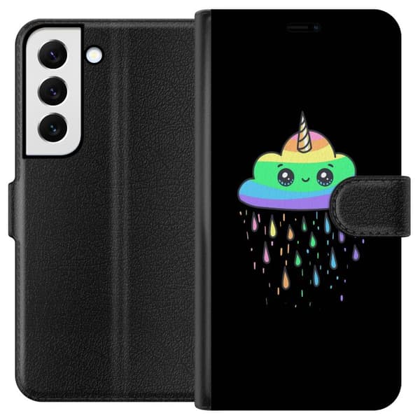 Samsung Galaxy S22 5G Tegnebogsetui Glædelig regn