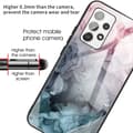 Pikkukuva 3 / 3: SKALO Samsung A13 4G Marmori karkaistu lasi TPU-suojakuori - #2