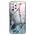 Pikkukuva 1 / 3: SKALO Samsung A13 4G Marmori karkaistu lasi TPU-suojakuori - #2