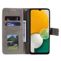 Pikkukuva 4 / 6: SKALO Samsung A13 4G Mandala lompakkokotelo - Harmaa