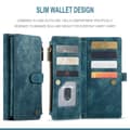 Miniatyrbild 11 av 11: CaseMe Samsung A13 4G CaseMe Big Wallet Plånboksfodral - Blå