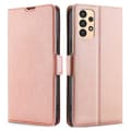 Miniatyrbillede 1 af 7: SKALO Samsung A13 4G Ultratynd Premium Wallet Case - Pink
