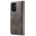 Pikkukuva 3 / 10: DG MING Samsung A13 4G 2-in-1 magneetti lompakkokotelo - Harmaa