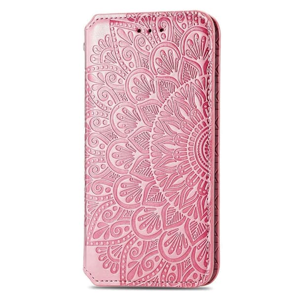 SKALO Samsung A13 4G Mandala Slim Pungetui - Pink