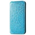 Pikkukuva 5 / 6: SKALO Samsung A13 4G Mandala Slim lompakkokotelo - Sininen