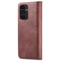 Pikkukuva 3 / 10: DG MING Samsung A13 4G 2-in-1 magneetti lompakkokotelo - Punainen