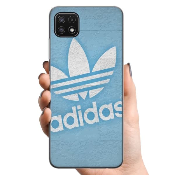 Samsung Galaxy A22 5G TPU Matkapuhelimen kuori Adidas
