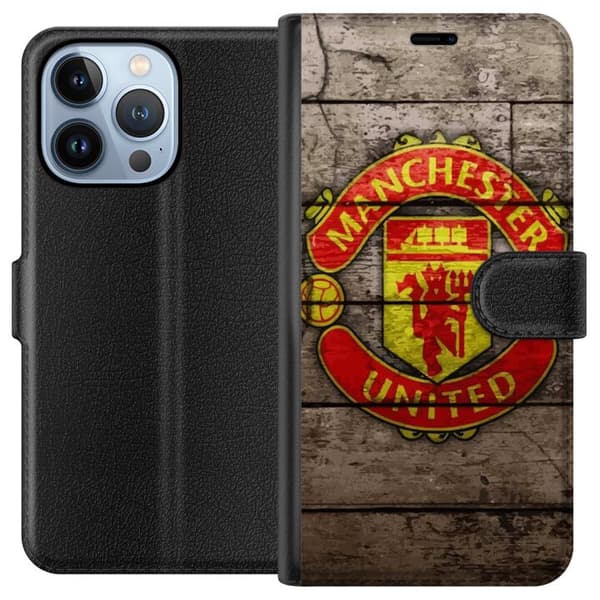 Apple iPhone 13 Pro Tegnebogsetui Manchester United FC
