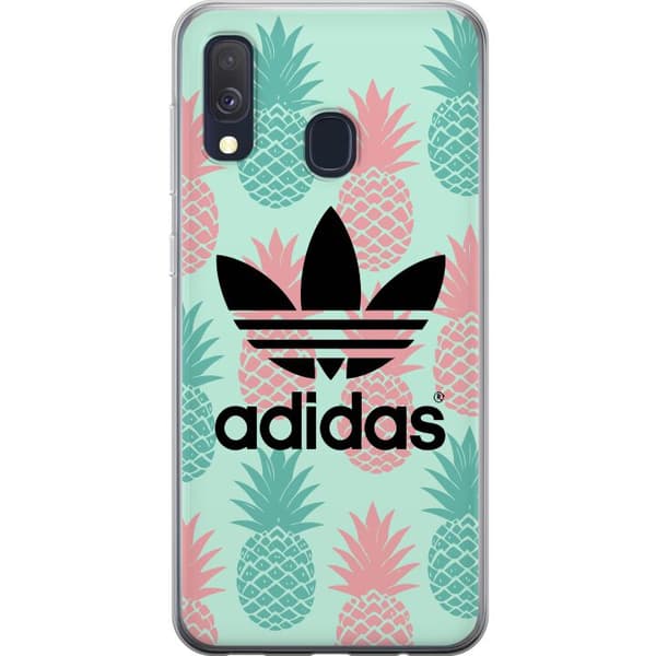 Samsung Galaxy A40 Gennemsigtig cover Adidas