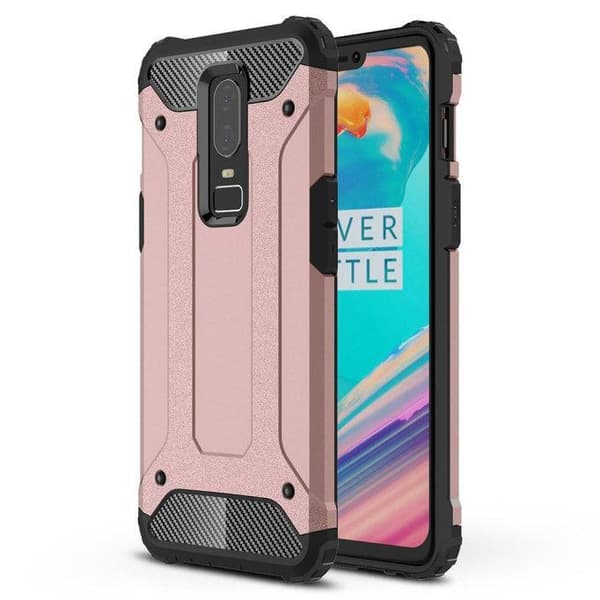 OnePlus 7 - Skal/Mobilskal - Tough Lyserød