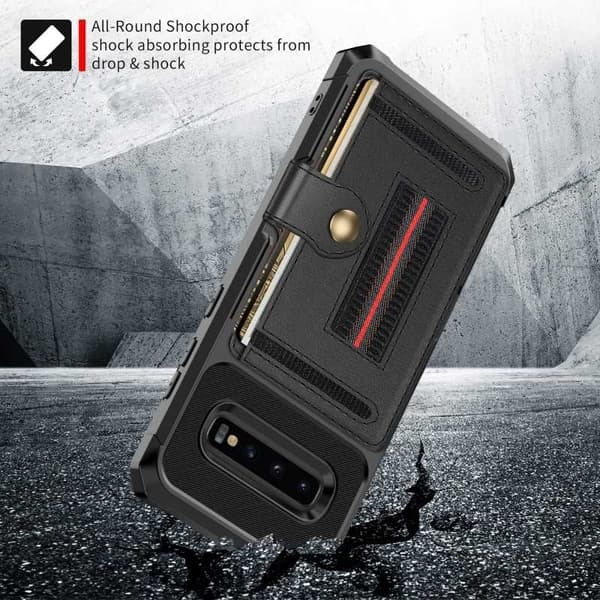 Samsung S10e stødsikkert cover med kortrum Solid V5