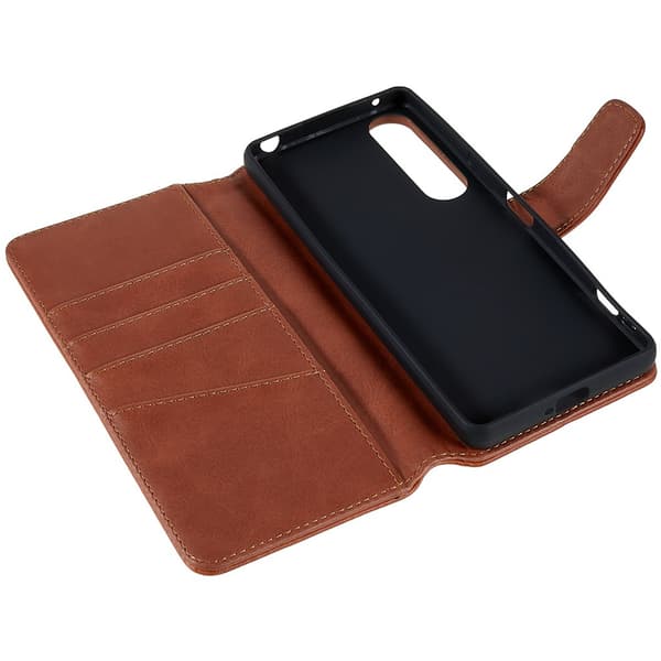 Nordic Covers Sony Xperia 1 IV Fodral Essential Leather Maple Brown