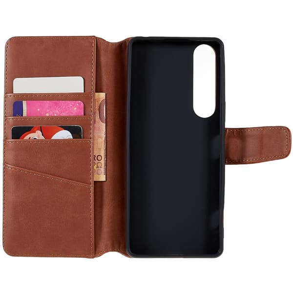 Nordic Covers Sony Xperia 1 IV Fodral Essential Leather Maple Brown