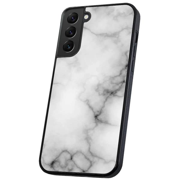 Samsung Galaxy S22 - Deksel/Mobildeksel Marmor