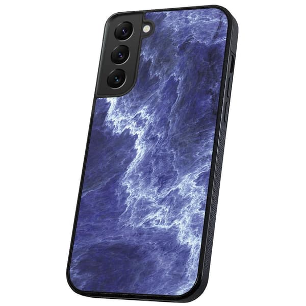 Samsung Galaxy S22 - Deksel/Mobildeksel Marmor