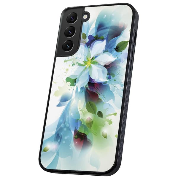 Samsung Galaxy S22 Plus - Cover/Mobilcover Blomst