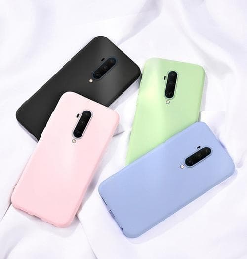 OnePlus 7T Pro - Silicone Case Microfiber