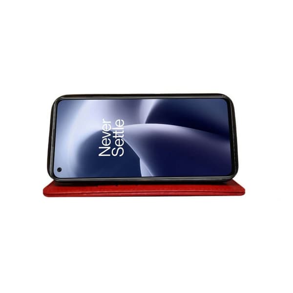 Mobil lommebok 3-kort OnePlus Nord 2T 5G - Rød