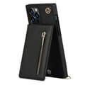 Miniatyrbilde 4 av 7: Zipper halskjede deksel Apple iPhone 12 Pro - Sort