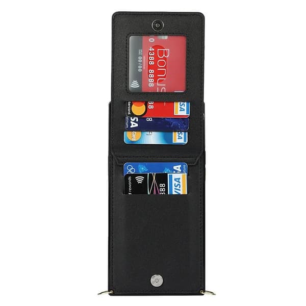 Zipper halskjede deksel Apple iPhone 12 Pro Max - Sort