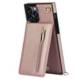 Miniatyrbillede 4 af 7: Zipper halskæde etui Apple iPhone 12 Pro Max - Rose