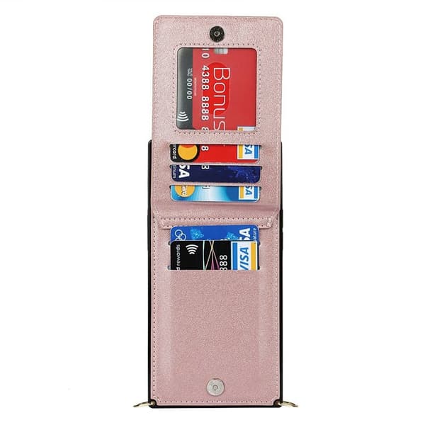 Zipper halskæde etui Apple iPhone 12 Pro Max - Rose