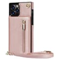 Miniatyrbillede 1 af 7: Zipper halskæde etui Apple iPhone 12 Pro Max - Rose