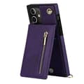 Miniatyrbillede 4 af 7: Zipper halskæde etui Apple iPhone 12 - Lilla