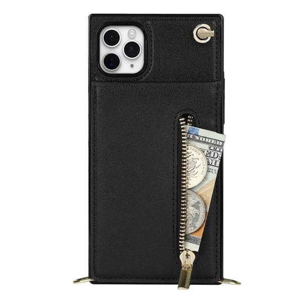 Zipper halskjede deksel Apple iPhone 11 Pro Max - Sort