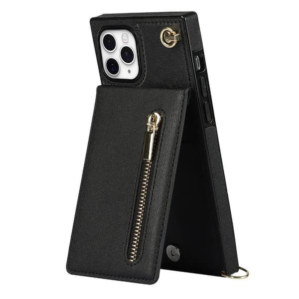 Zipper halskjede deksel Apple iPhone 11 Pro Max - Sort