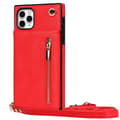 Miniatyrbillede 1 af 7: Zipper halskæde etui Apple iPhone 11 Pro Max - Rød