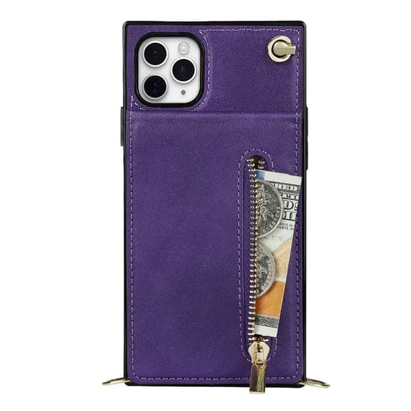 Zipper halskjede deksel Apple iPhone 11 Pro Max - Lilla