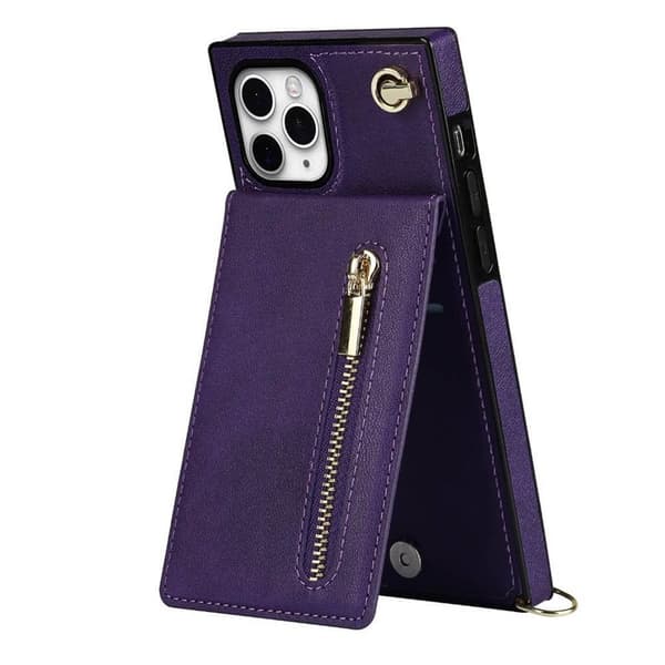 Zipper halskjede deksel Apple iPhone 11 Pro Max - Lilla