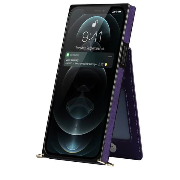 Zipper halskjede deksel Apple iPhone 11 Pro Max - Lilla