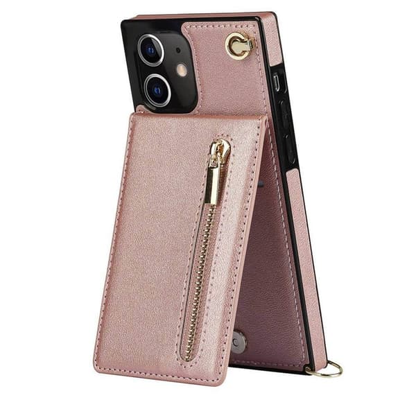 Zipper halskjede deksel Apple iPhone 11 - Rose