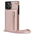 Miniatyrbilde 1 av 7: Zipper halskjede deksel Apple iPhone 11 - Rose