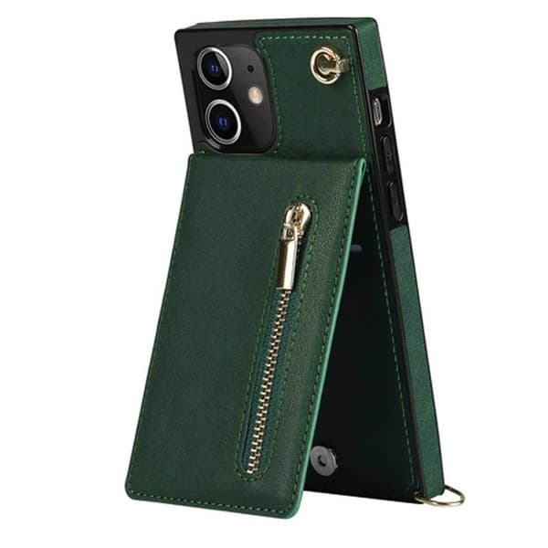 Zipper halskjede deksel Apple iPhone 11 - Grønn