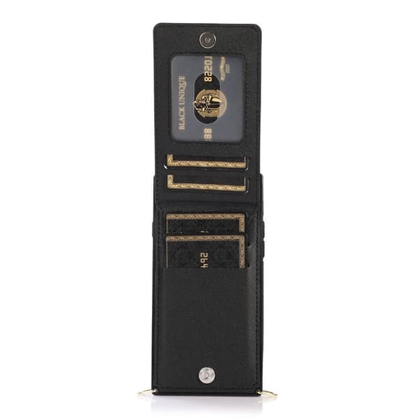 Zipper necklace case Apple iPhone 8 - Svart