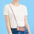 Pikkukuva 5 / 5: Zipper kaulakorukotelo Apple iPhone 8 - Ruusu