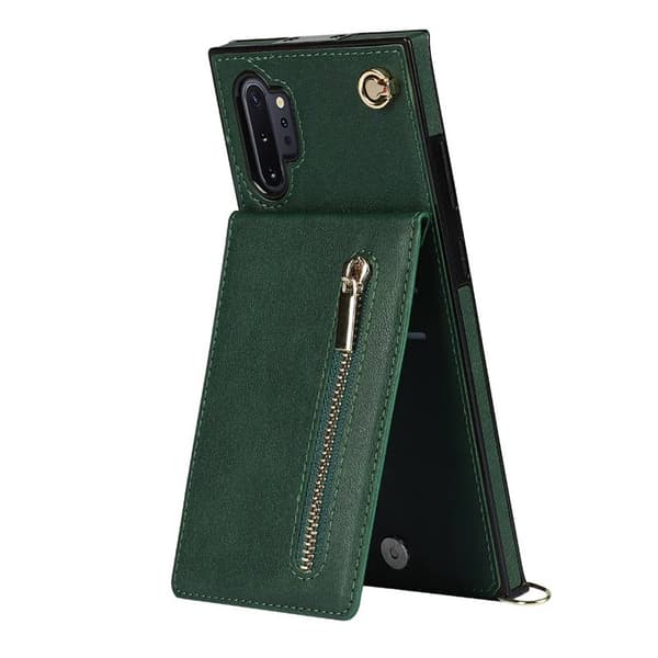 Zipper halskæde etui Samsung Galaxy Note 10 Plus - Grøn