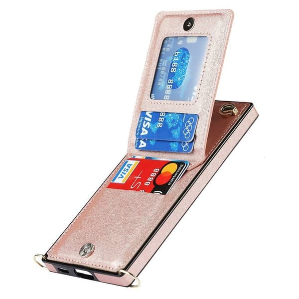 Zipper halskæde etui Samsung Galaxy Note 20 Ultra - Rose