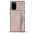 Miniatyrbillede 3 af 6: Zipper halskæde etui Samsung Galaxy S20 - Rose